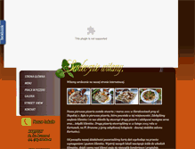 Tablet Screenshot of pizzeriaitaliana.pl